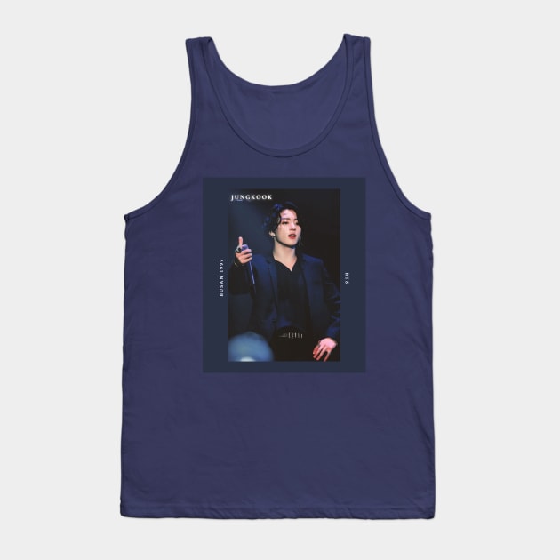 BTS Jungkook: Dark Theme #1 Tank Top by TheMochiLife